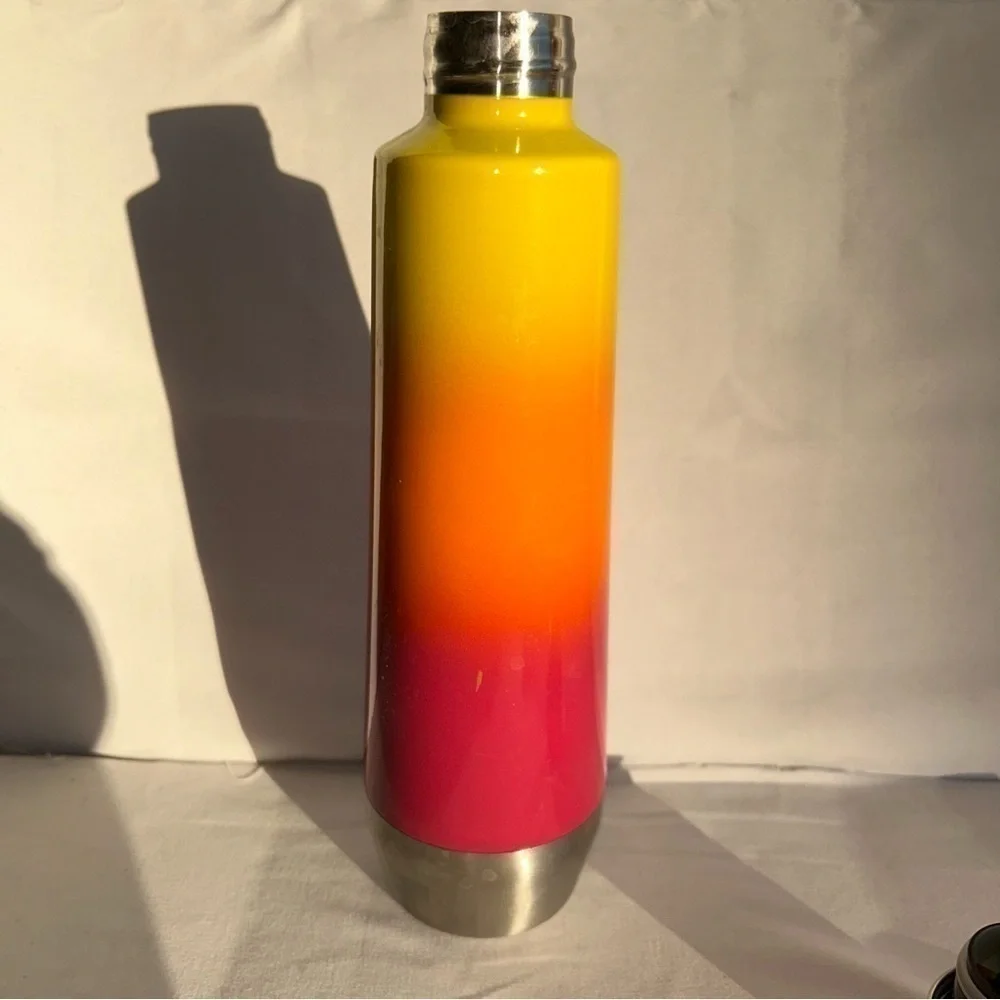 Target Bottle Thermal 18.9 oz Insulated Stainless Steel Hot or Cold Ombre Sunset